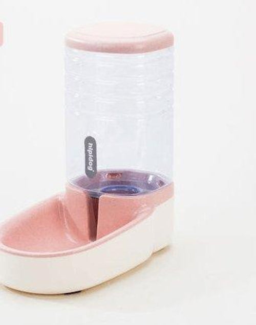 Automatic Pet Feeder And Drinking Fountain Combo